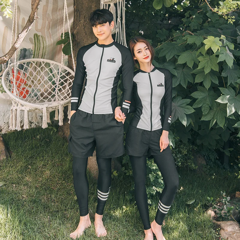 Swimsuit For Surfing Surf Suit Women Rash Guard Rushguard Couple Split Long Sleeve Korean Bikini Set Patchwork Polyester Sierra
Swimsuit For Surfing Surf Suit Women Rash Guard Rushguard Couple Split Long Sleeve Korean Bikini Set Patchwork Polyester Sierra