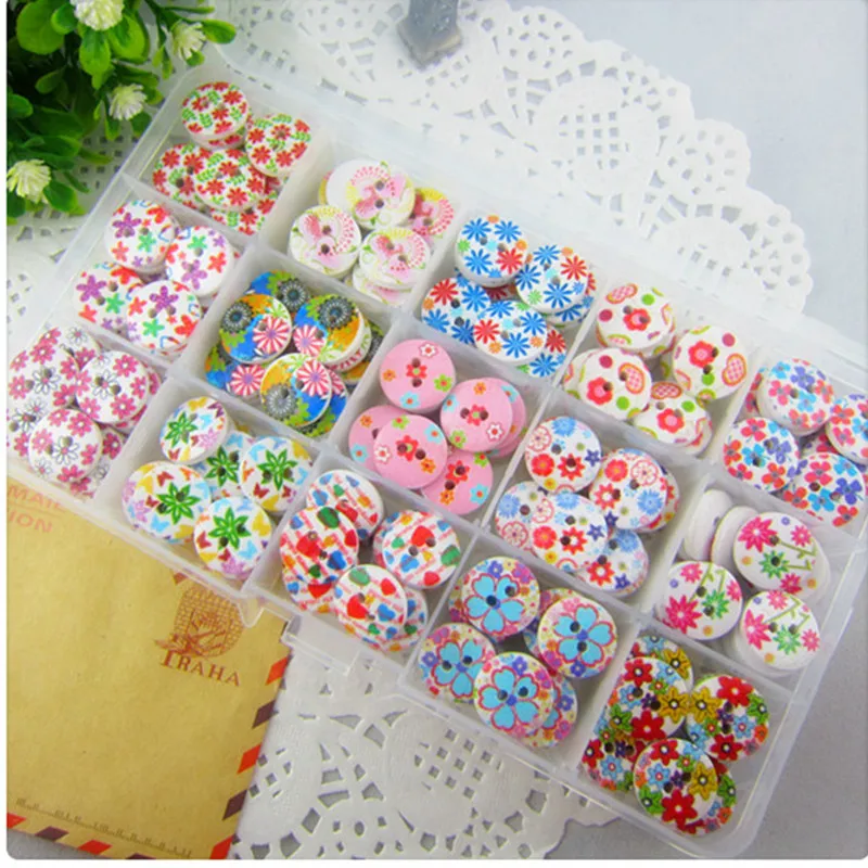 15 style mix , 225 pcs , Print 2 Holes Wooden Buttons 15mm Sewing Scrapbooking Crafts,Clothing accessories,JBT60...
15 style mix , 225 pcs , Print 2 Holes Wooden Buttons 15mm Sewing Scrapbooking Crafts,Clothing accessories,JBT60...