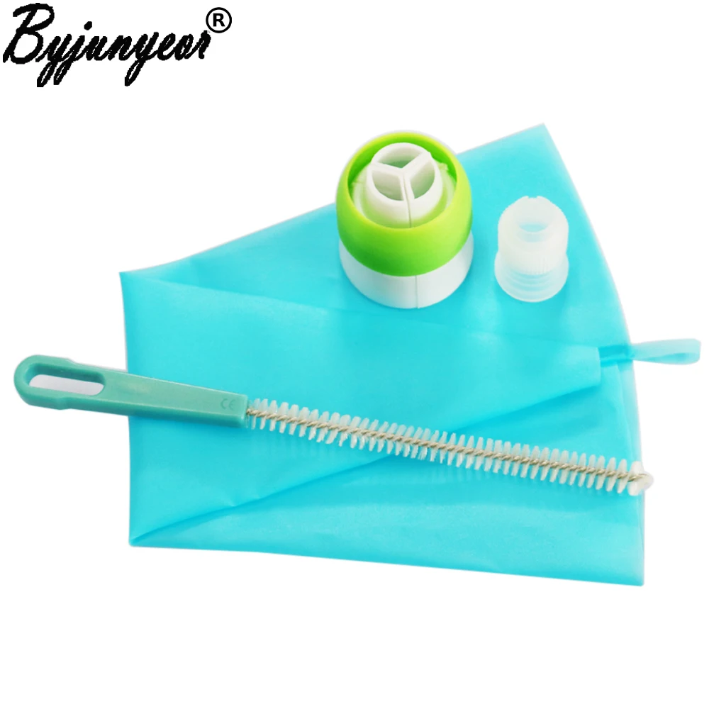 Pastry Bag +Coupler+Cleaning Brush Sets for Decorating Bag Baking Tools For Cakes CS083
Pastry Bag +Coupler+Cleaning Brush Sets for Decorating Bag Baking Tools For Cakes CS083