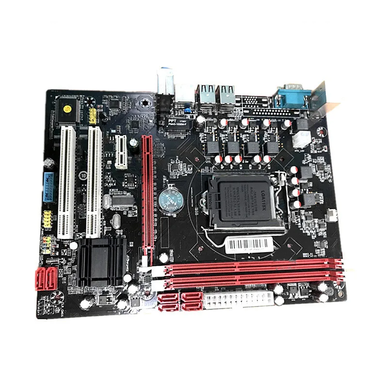 P55 материнская плата для компьютера LGA1156 pin DDR3 поддерживает I3 530 I5 750 I7 870 X3430 и