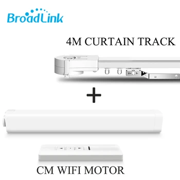 Broadlink Intelligient CM Wifi Electric Curtain Motor+4M Aluminum Curtain Rail Track Remote Control by IOS Android Phone
Broadlink Intelligient CM Wifi Electric Curtain Motor+4M Aluminum Curtain Rail Track Remote Control by IOS Android Phone