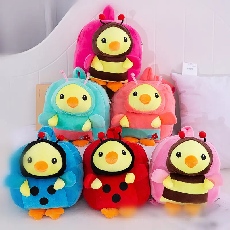 Plush Bags lovely chick Kawaii Backpack Toy for Children Shoulder Bag for Kindergarten Girl Backpack Doll Kids Toys
Plush Bags lovely chick Kawaii Backpack Toy for Children Shoulder Bag for Kindergarten Girl Backpack Doll Kids Toys