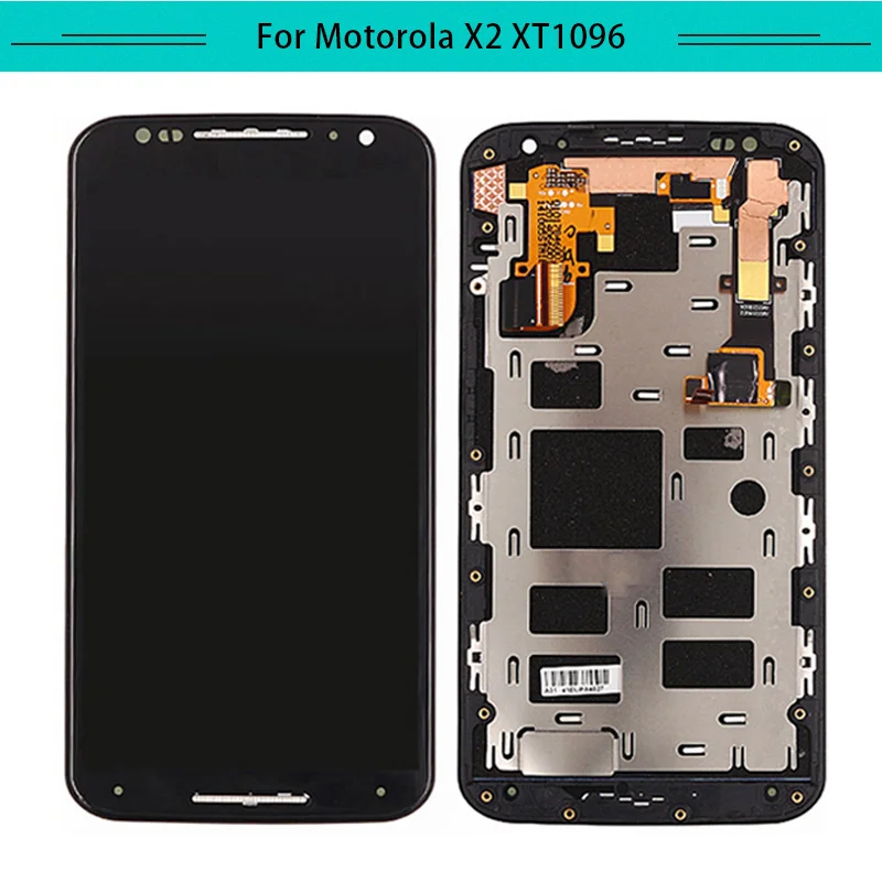 Tested 1pc For Motorala Moto X2 Moto X+1 XT1092 XT1095 XT1097 full LCD Display Assembly Complete with frame Replacement
Tested 1pc For Motorala Moto X2 Moto X+1 XT1092 XT1095 XT1097 full LCD Display Assembly Complete with frame Replacement