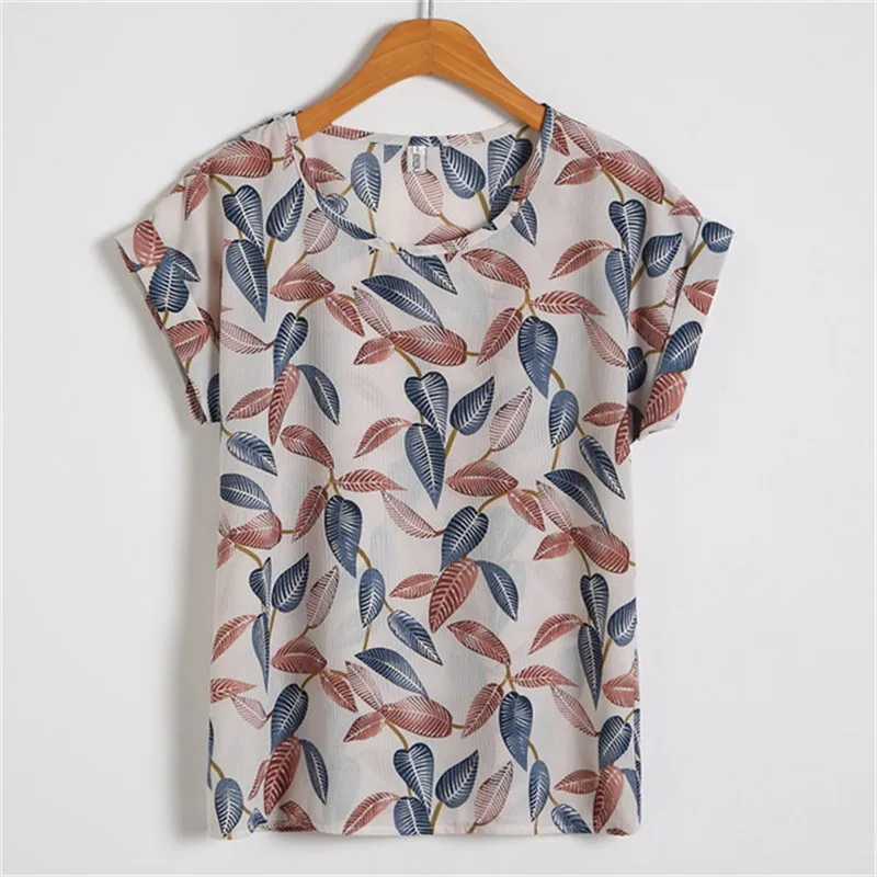 lollas New Cute women summer Multicolor Chiffon Blouse Print O-neck Summer Short Sleeve Shirt Top
lollas New Cute women summer Multicolor Chiffon Blouse Print O-neck Summer Short Sleeve Shirt Top