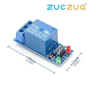 1PCS 5V low level trigger One 1 Channel Relay Module interface Board Shield For PIC AVR DSP ARM MCU Arduino
1PCS 5V low level trigger One 1 Channel Relay Module interface Board Shield For PIC AVR DSP ARM MCU Arduino