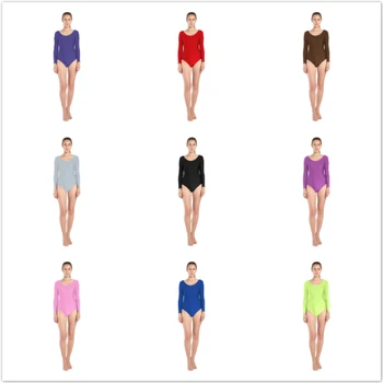 23 colors Women Ballet Gymnastics Leotard Long Sleeve Black Leotard for Toddler Spandex Lycra Scoop Neck Dance adult Leotards
23 colors Women Ballet Gymnastics Leotard Long Sleeve Black Leotard for Toddler Spandex Lycra Scoop Neck Dance adult Leotards