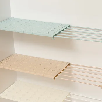 1 Pcs Wardrobe Cloth Storage Separator Kitchen Cabinets Partition Shelves Nail Free Telescopic Storage Rack Storage Organizer
1 Pcs Wardrobe Cloth Storage Separator Kitchen Cabinets Partition Shelves Nail Free Telescopic Storage Rack Storage Organizer