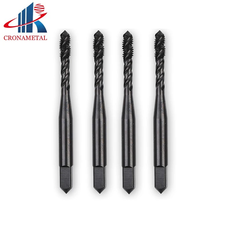 CRONAMETAL HSSE Spiral Flute Taps OXIDATION coating thread machine tap M2 M2.2 M2.3 M2.5 M2.6 M3 M3.5 M4 M4.5 M5 M5.5 M6
CRONAMETAL HSSE Spiral Flute Taps OXIDATION coating thread machine tap M2 M2.2 M2.3 M2.5 M2.6 M3 M3.5 M4 M4.5 M5 M5.5 M6