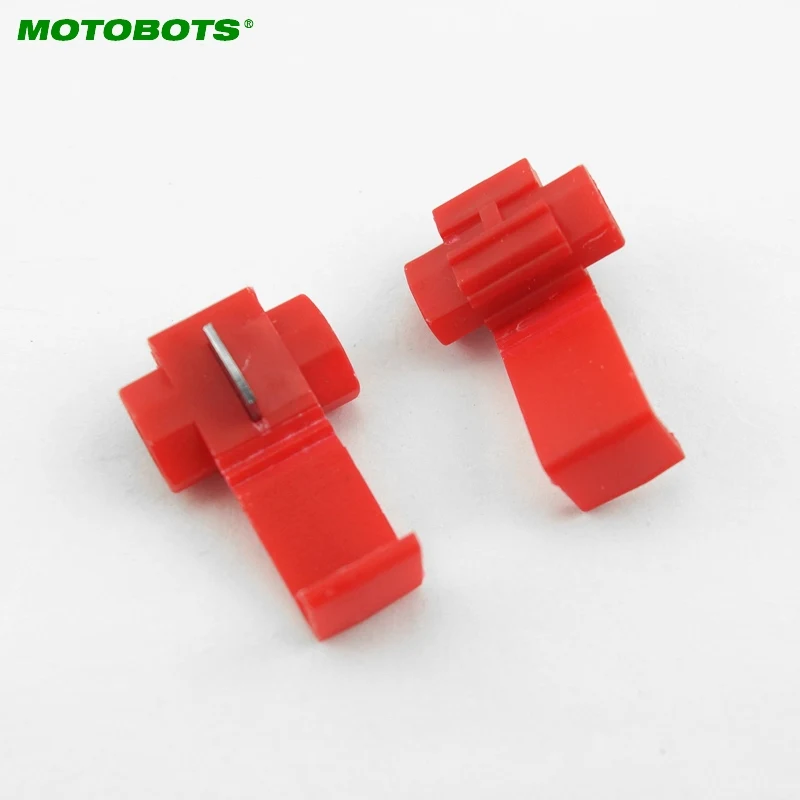 MOTOBOTS 4 шт Красный проволочный замок на скотче соединители быстроразъемные клеммы обжимные электрические # AM2313
MOTOBOTS 4 шт Красный проволочный замок на скотче соединители быстроразъемные клеммы обжимные электрические # AM2313