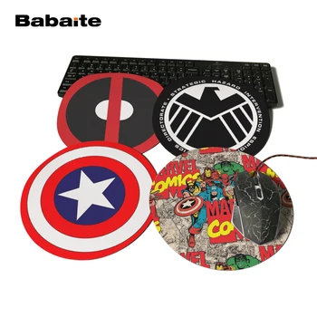Babaite Design Marvel Comics Painting Mouse Pad Durable Desktop Pad Mousepads Computer Animation Round Mouse Mat Round Mice Pad
Babaite Design Marvel Comics Painting Mouse Pad Durable Desktop Pad Mousepads Computer Animation Round Mouse Mat Round Mice Pad