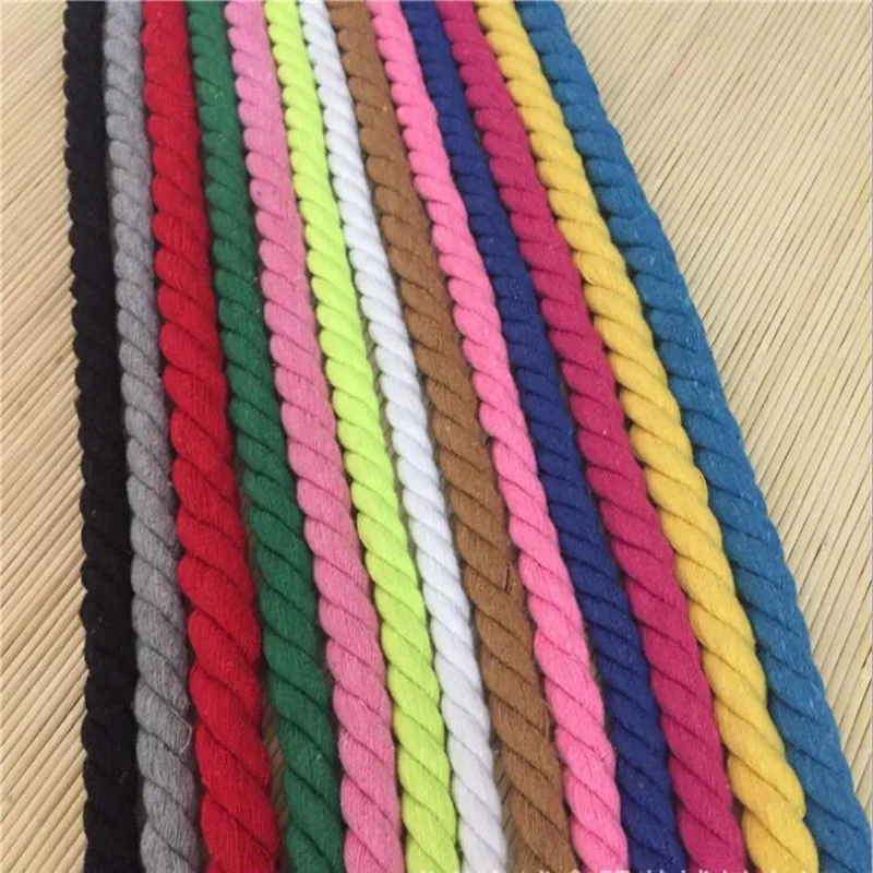 10meter Cotton Three twisted Rope String Cord Twine Sash Craft Cotton Thick Cords For Handmade Decorative 20mm
10meter Cotton Three twisted Rope String Cord Twine Sash Craft Cotton Thick Cords For Handmade Decorative 20mm