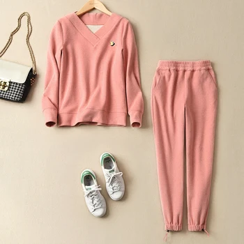 2018 New Arrival Top Fashion Cotton Full Fashionable And Warm Collar Plus Pants Jeans American Fashion Leisure Women Suit
2018 New Arrival Top Fashion Cotton Full Fashionable And Warm Collar Plus Pants Jeans American Fashion Leisure Women Suit