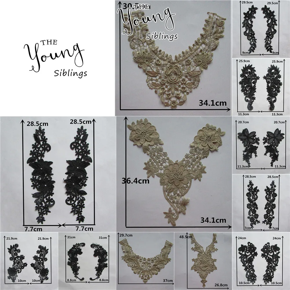 Lace Neckline Stitched Lace Collar DIY Applique Fabric Embellished Dress Female Assembly Decoration Scrapbooking YL210-YL261
Lace Neckline Stitched Lace Collar DIY Applique Fabric Embellished Dress Female Assembly Decoration Scrapbooking YL210-YL261