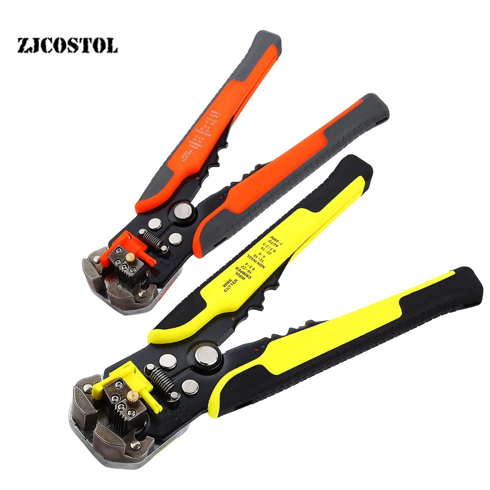 ZJCOSTOL Multifunctional Crimper Wire Stripper Cable Automatic Wire Cutter Stripper Pliers For Crimping Terminals 0.2-6.0mm Tool 
ZJCOSTOL Multifunctional Crimper Wire Stripper Cable Automatic Wire Cutter Stripper Pliers For Crimping Terminals 0.2-6.0mm Tool