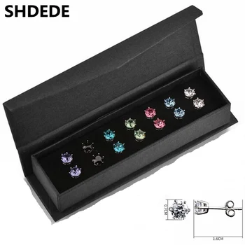 SHDEDE Classic Fashion Jewelry Crystal from Swarovski Stud Earrings For Women Anniversary Black Gift Box Accessories -28319
SHDEDE Classic Fashion Jewelry Crystal from Swarovski Stud Earrings For Women Anniversary Black Gift Box Accessories -28319