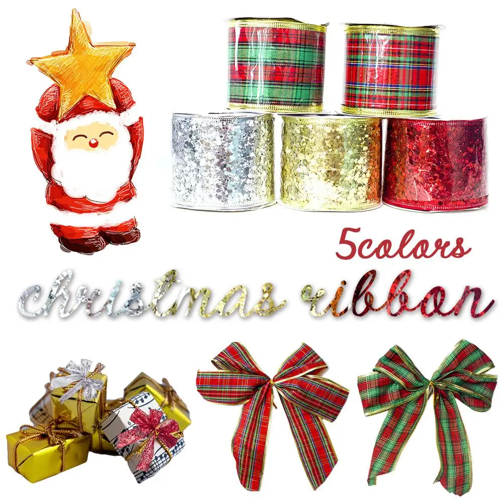 2018 new fashion 7cm*300cm Christmas Sequins Ribbons Decorative Bows Christmas Decoration Colorful Cloth
2018 new fashion 7cm*300cm Christmas Sequins Ribbons Decorative Bows Christmas Decoration Colorful Cloth