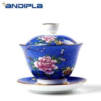 110ML Boutique Famille Rose Porcelain Peony Gaiwan Kung Fu Tea Set Teapot Tea Maker Tureen lid Bowl Saucers Teacup Master Cups
110ML Boutique Famille Rose Porcelain Peony Gaiwan Kung Fu Tea Set Teapot Tea Maker Tureen lid Bowl Saucers Teacup Master Cups