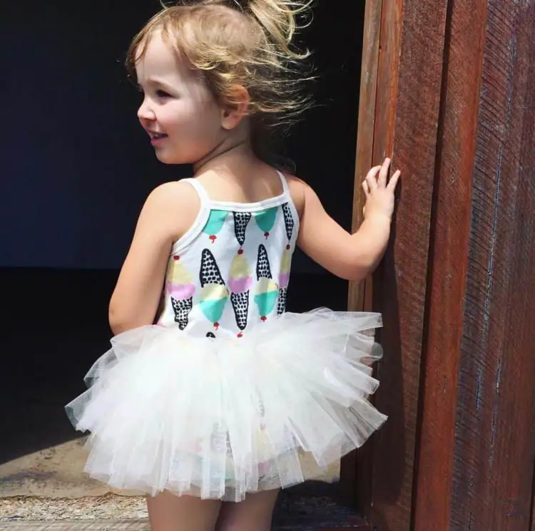 Ins Summer Girl Fashion Ice Cream Dress Print Fluffy Gauze Princess Sundress Children Clothes 0-4 Years J1735
Ins Summer Girl Fashion Ice Cream Dress Print Fluffy Gauze Princess Sundress Children Clothes 0-4 Years J1735
