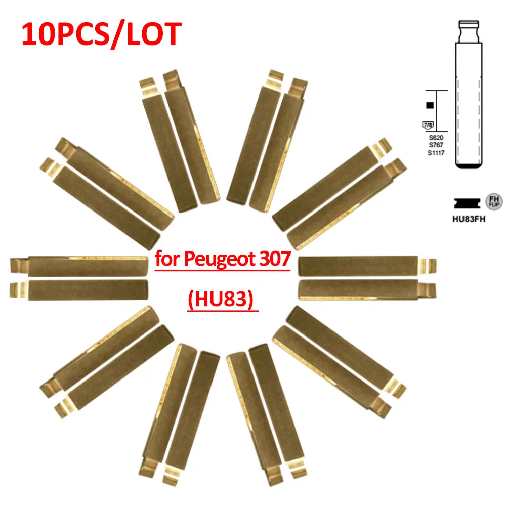 10 pcs/lot KD900 Metal Blank Uncut Flip KD Remote MIT8 Key Blade Type HU83 for Peugeo-t
10 pcs/lot KD900 Metal Blank Uncut Flip KD Remote MIT8 Key Blade Type HU83 for Peugeo-t