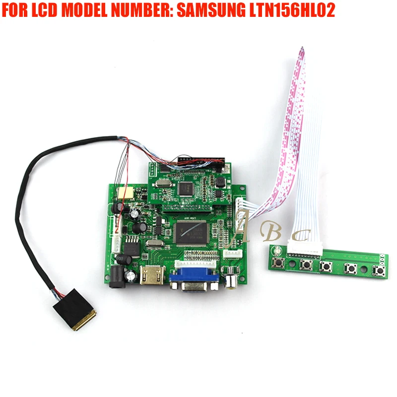 HDMI VGA 2AV LVDS Controller Board Kit for Samsung LTN156HL02 15.6" 1920X1080 1080P 30Pin EDP 2 Lanes LCD Display Panel Screen
HDMI VGA 2AV LVDS Controller Board Kit for Samsung LTN156HL02 15.6" 1920X1080 1080P 30Pin EDP 2 Lanes LCD Display Panel Screen