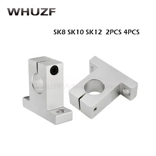 2019 Hot 2pcs 4pcs SK8 SK10 SK12 8mm/10mm/12mm linear ball bearing rail shaft Side Blocks support Table CNC 3D printer Part
2019 Hot 2pcs 4pcs SK8 SK10 SK12 8mm/10mm/12mm linear ball bearing rail shaft Side Blocks support Table CNC 3D printer Part
