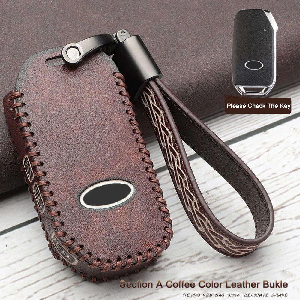 4 Buttons Fit For KIA Sportage 2018 2019 High quality Leather Key Cover Case key Fob key housekeeper Car styling
4 Buttons Fit For KIA Sportage 2018 2019 High quality Leather Key Cover Case key Fob key housekeeper Car styling