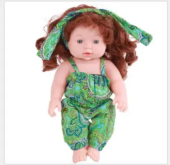 30CM Girl Baby Reborn Dolls Silicone Vinyl Children Cheap Toys Gifts Collections
30CM Girl Baby Reborn Dolls Silicone Vinyl Children Cheap Toys Gifts Collections