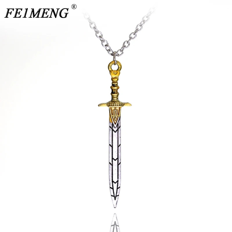 Percy Jackson Necklace Sea Of Monsters Sword Pendant Necklace Charm Long Collier Jewelry For Women Fashion Choker Necklace
Percy Jackson Necklace Sea Of Monsters Sword Pendant Necklace Charm Long Collier Jewelry For Women Fashion Choker Necklace