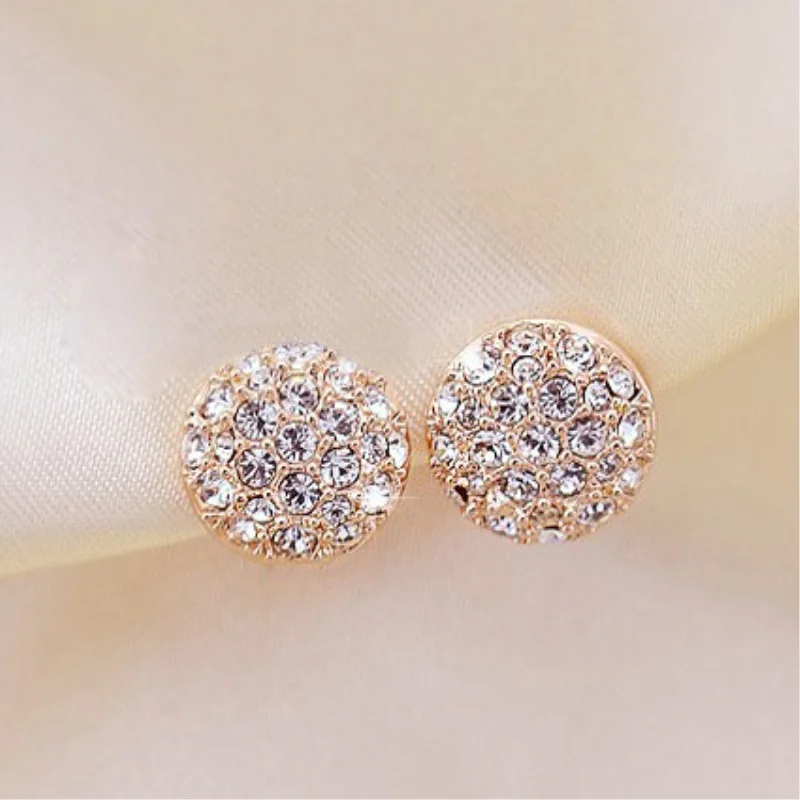 Charmsmic Women Small Gold Rhinestone Stud Earrings Shiny Luxury Crystal Ball Stud Earrings Brincos Female Girls Jewelry Gifts
Charmsmic Women Small Gold Rhinestone Stud Earrings Shiny Luxury Crystal Ball Stud Earrings Brincos Female Girls Jewelry Gifts
