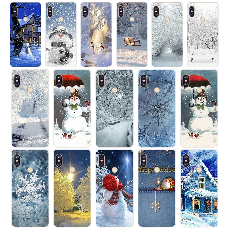 188H Animated Winter snowman snow Soft Silicone Tpu Cover phone Case for xiaomi redmi 6 pro 5 plus note 6 pro 4 4x mi 8
188H Animated Winter snowman snow Soft Silicone Tpu Cover phone Case for xiaomi redmi 6 pro 5 plus note 6 pro 4 4x mi 8