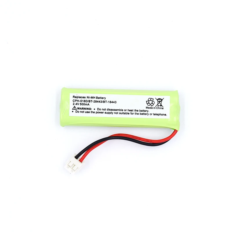 PALO Home Phone Walkie Talkie New Battery 2.4V NIMH 500 mAh High Quality Replacement Battery For CPH-518D BT-28443 BT18443
PALO Home Phone Walkie Talkie New Battery 2.4V NIMH 500 mAh High Quality Replacement Battery For CPH-518D BT-28443 BT18443
