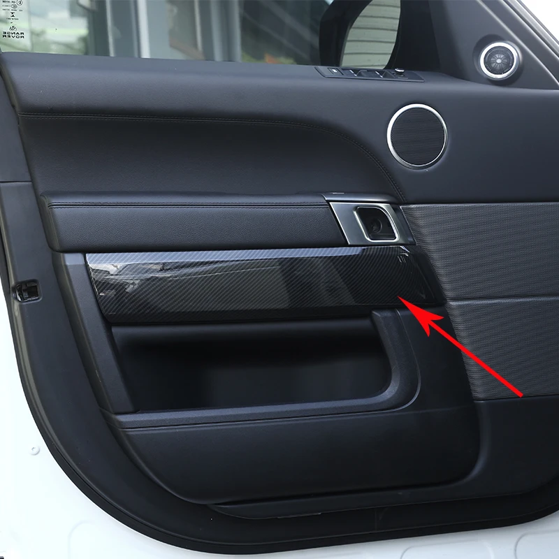 4 Pcs Carbon Fiber ABS Inner Door Decoration Cover Trim For Land Rover Range Rover Sport RR Sport 2014-2017
4 Pcs Carbon Fiber ABS Inner Door Decoration Cover Trim For Land Rover Range Rover Sport RR Sport 2014-2017