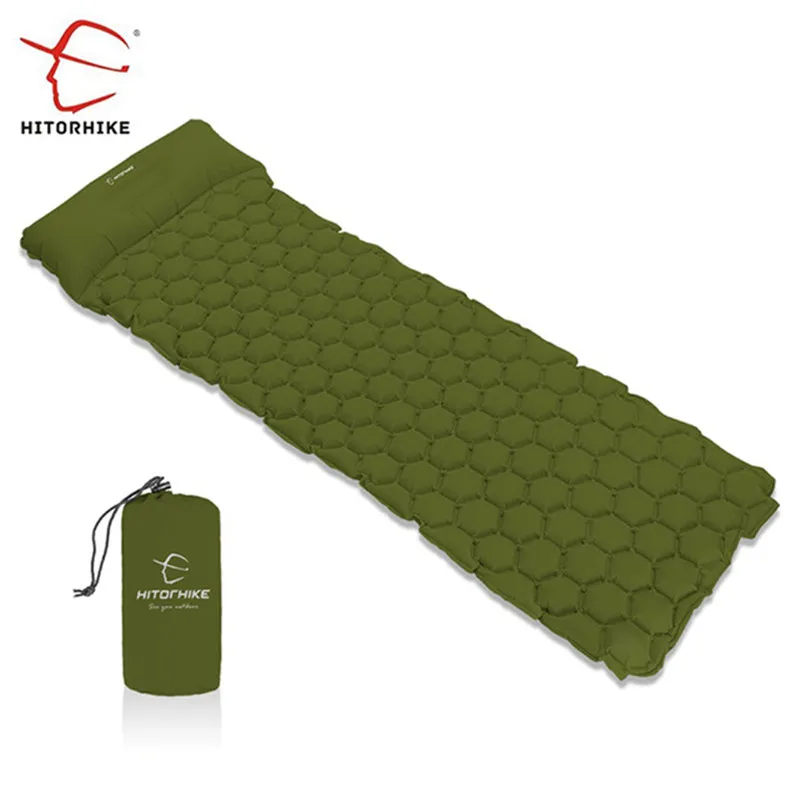 Коврик для сна надувной Hitorhike коврик с подушкой кемпинга туризма 3 сезона|camping