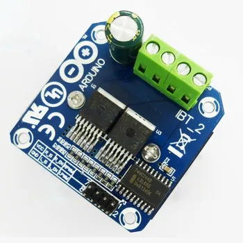 6V-27V High Power Smart Car H-Bridge Motor Driver Module BTS7960 43A Semiconductor Refrigeration Driven Current Control
6V-27V High Power Smart Car H-Bridge Motor Driver Module BTS7960 43A Semiconductor Refrigeration Driven Current Control