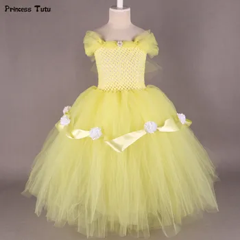 1-14Y Princess Belle Tutu Dress Tulle Girls Flower Girl Dresses Kids Party Pageant Wedding Ball Gown Dresses Halloween Costume
1-14Y Princess Belle Tutu Dress Tulle Girls Flower Girl Dresses Kids Party Pageant Wedding Ball Gown Dresses Halloween Costume