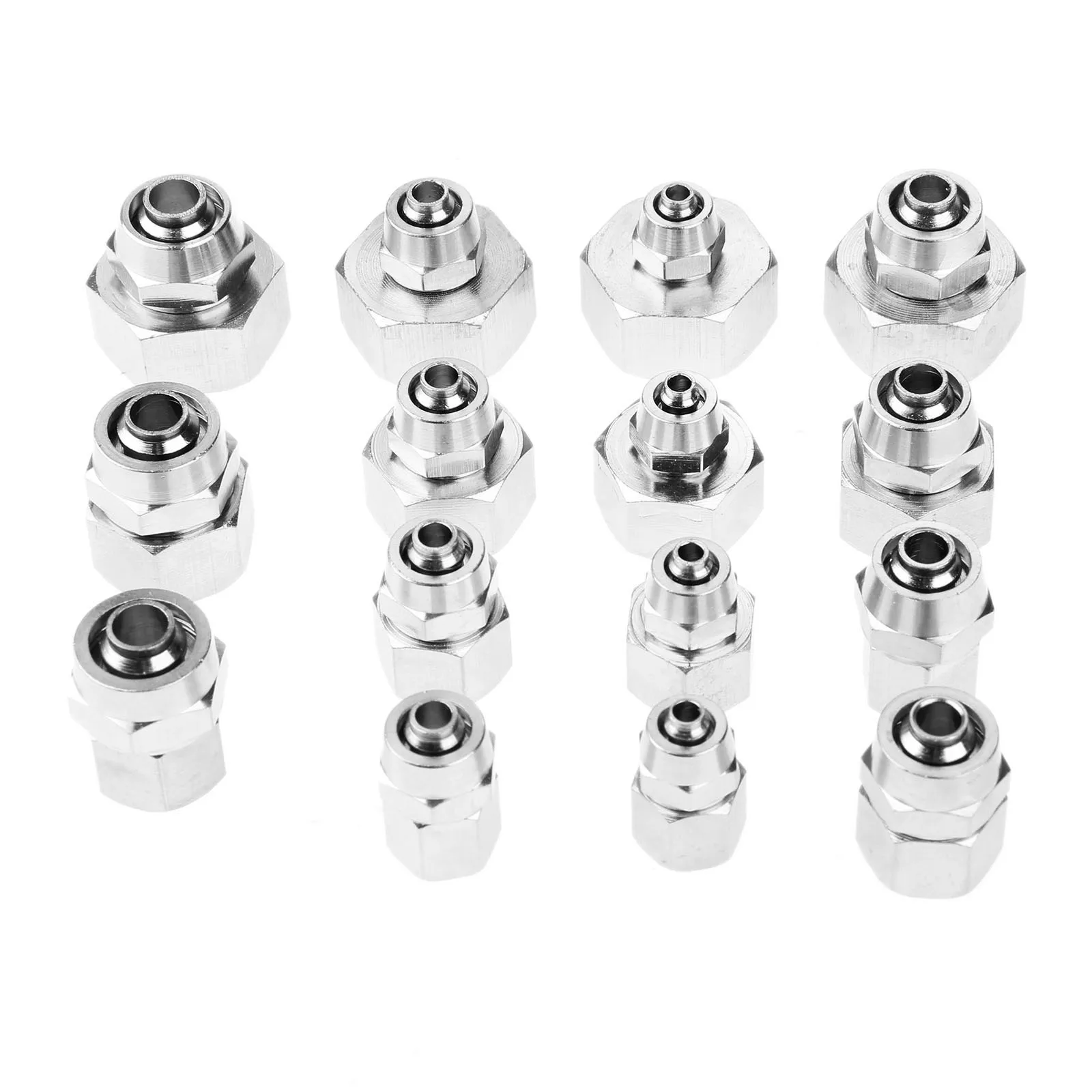 6-12mm OD Pneumatic Quick Fittings to 1/8" 1/4" 3/8" 1/2" Thread Air Vacuum Hose Quick Joint Coupler Copper Adapter Connector
6-12mm OD Pneumatic Quick Fittings to 1/8" 1/4" 3/8" 1/2" Thread Air Vacuum Hose Quick Joint Coupler Copper Adapter Connector