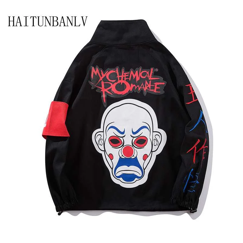 New Hip hop Ugly people Twill jeans sweatshirt Casual Harajuku Fashion Men's jacket
New Hip hop Ugly people Twill jeans sweatshirt Casual Harajuku Fashion Men's jacket