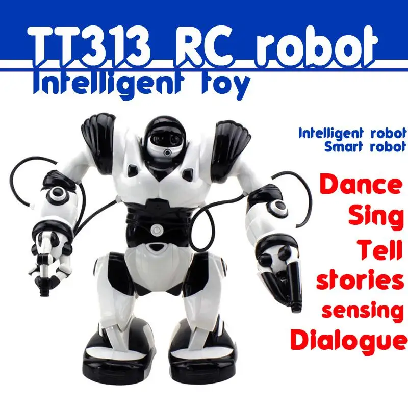 Jiaqi Intelligent voice robot TT313 rc robot kids rc toys Dance&sing robot control Interactive robben elliott robot P2
Jiaqi Intelligent voice robot TT313 rc robot kids rc toys Dance&sing robot control Interactive robben elliott robot P2