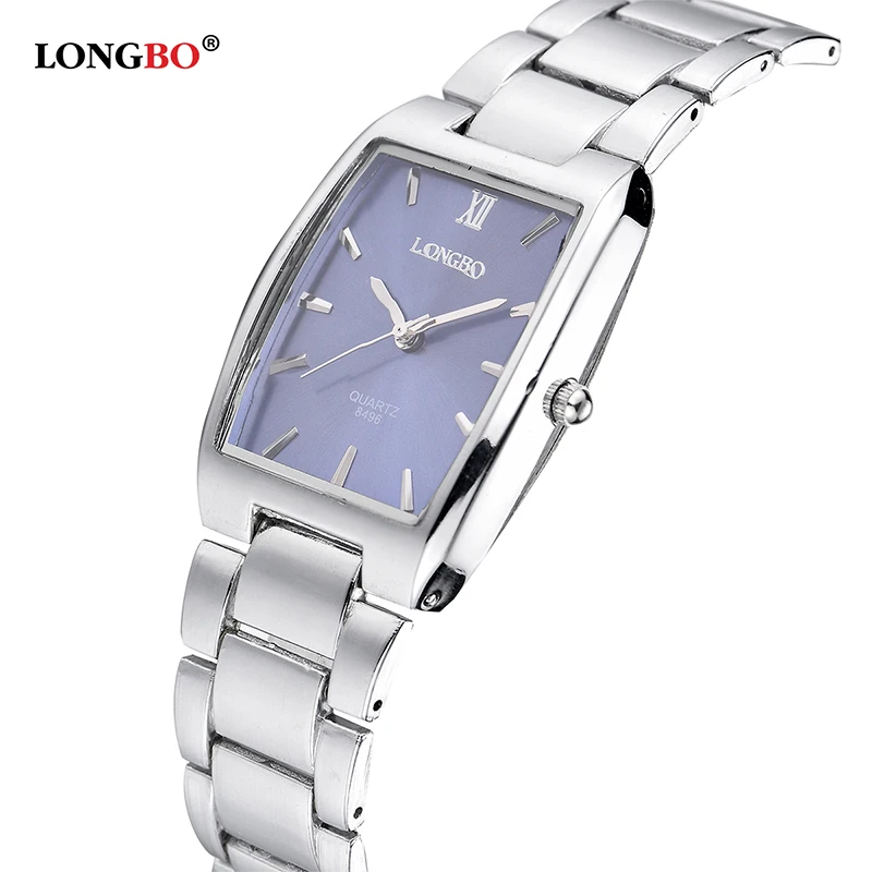 Watch Women LONGBO Brand Fashion Classic Hot Square Dial Couple Lovers Quartz Wristwatch Delicate Luxury Steel Strap Men Watches
Watch Women LONGBO Brand Fashion Classic Hot Square Dial Couple Lovers Quartz Wristwatch Delicate Luxury Steel Strap Men Watches