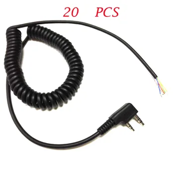 20PCS 4 Wire Speaker Mic Cable Line for Baofeng UV5R for Kenwood for TK370 Linton QUANSHENG PUXING WOUXUN WEIERWEI Radio
20PCS 4 Wire Speaker Mic Cable Line for Baofeng UV5R for Kenwood for TK370 Linton QUANSHENG PUXING WOUXUN WEIERWEI Radio