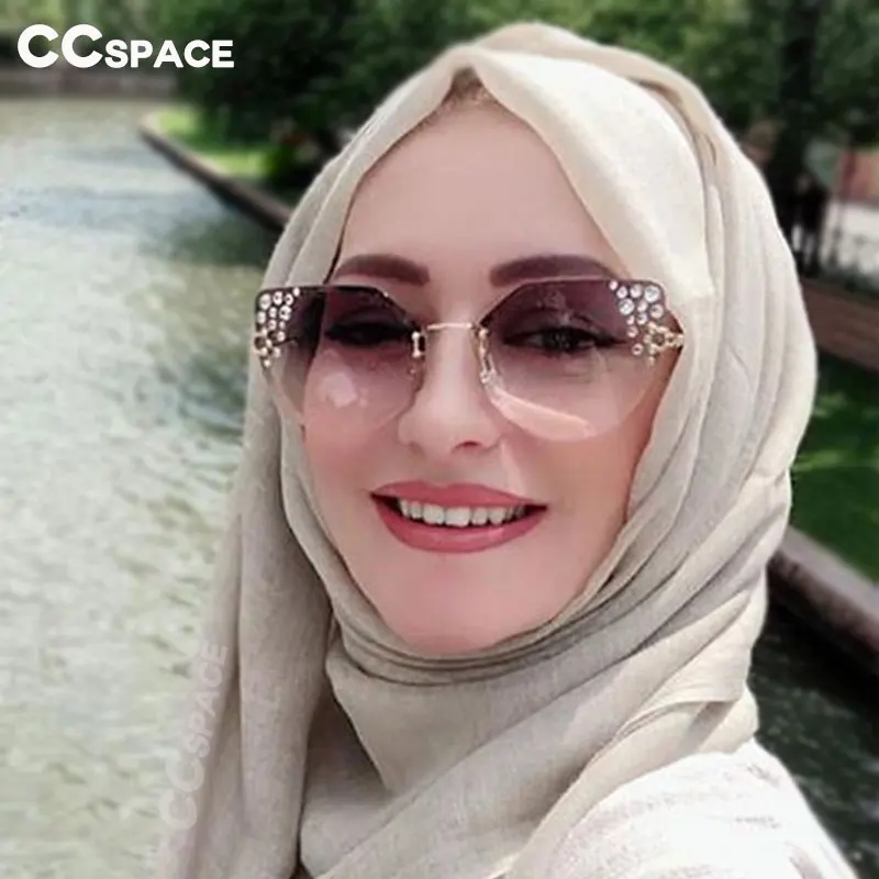 47062 Diamond Frameless Luxury Sunglasses Men Women Fashion Shades UV400 Vintage Glasses
47062 Diamond Frameless Luxury Sunglasses Men Women Fashion Shades UV400 Vintage Glasses