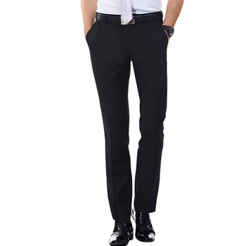 Custom Made New Spring Men Suit Pants Navy Blue Black Solid Color Flat Front Long Trousers Flat Formal Business Men Black
Custom Made New Spring Men Suit Pants Navy Blue Black Solid Color Flat Front Long Trousers Flat Formal Business Men Black