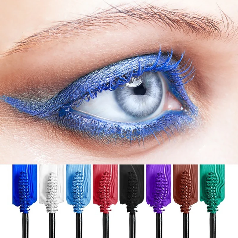 9 Color Blue Mascara Waterproof Curling Lengthening Eyelashes Makeup Colorful Pigment Exaggerate Black Eyes Make up Mascara
9 Color Blue Mascara Waterproof Curling Lengthening Eyelashes Makeup Colorful Pigment Exaggerate Black Eyes Make up Mascara