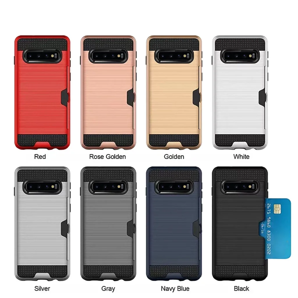 Colourful Shockproof Full Protective Phone Case For Samsung S10 Slim Plug-in card Non-slip Back Hybrid Hard Case Cover 6.1 inch
Colourful Shockproof Full Protective Phone Case For Samsung S10 Slim Plug-in card Non-slip Back Hybrid Hard Case Cover 6.1 inch