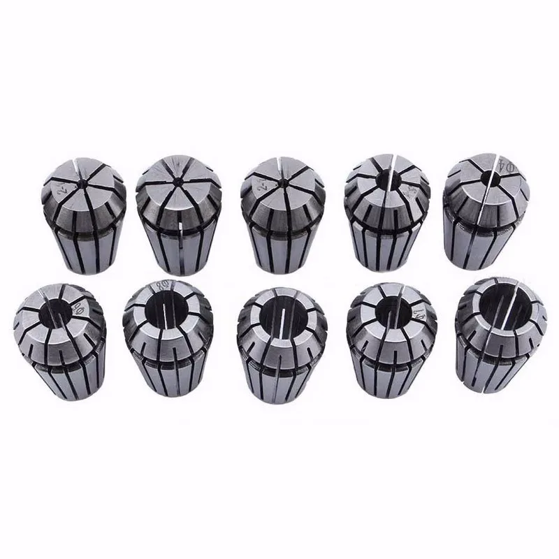 11pcs/lot ER16 1.0-10mm 3.175mm Precision Spring Collet Chuck for CNC Milling Lathe Tool
11pcs/lot ER16 1.0-10mm 3.175mm Precision Spring Collet Chuck for CNC Milling Lathe Tool