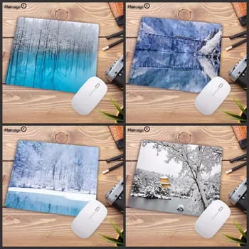 Mairuige Beautiful White Winter Snow Scenery Gaming mousepad Natural gamer mouse mat pad game computer desk padmouse play mat
Mairuige Beautiful White Winter Snow Scenery Gaming mousepad Natural gamer mouse mat pad game computer desk padmouse play mat