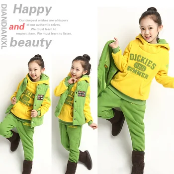 2014 Autumn/Winter Children Thick Cotton Padded Hoodie Three Sets,Girls/Boys Clothing Set For Christmas,Height 120-160cm
2014 Autumn/Winter Children Thick Cotton Padded Hoodie Three Sets,Girls/Boys Clothing Set For Christmas,Height 120-160cm