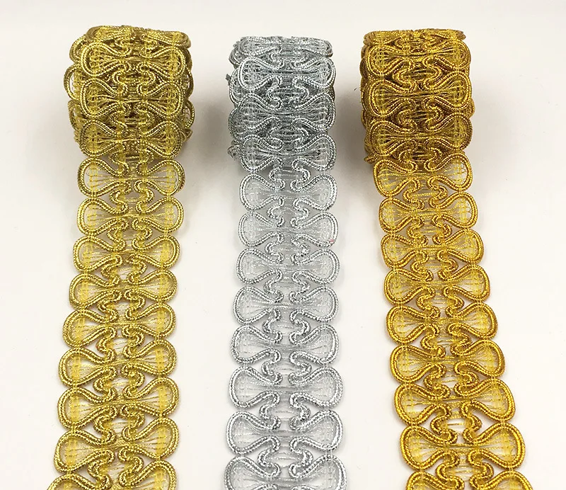11 Yds/Lot Braid Lace Applique Shiny Gold Sequined 3D Crochet Ribbon Lace Gold Silver Trims Gold Sewing Band 3.4cm Sewing danc
11 Yds/Lot Braid Lace Applique Shiny Gold Sequined 3D Crochet Ribbon Lace Gold Silver Trims Gold Sewing Band 3.4cm Sewing danc