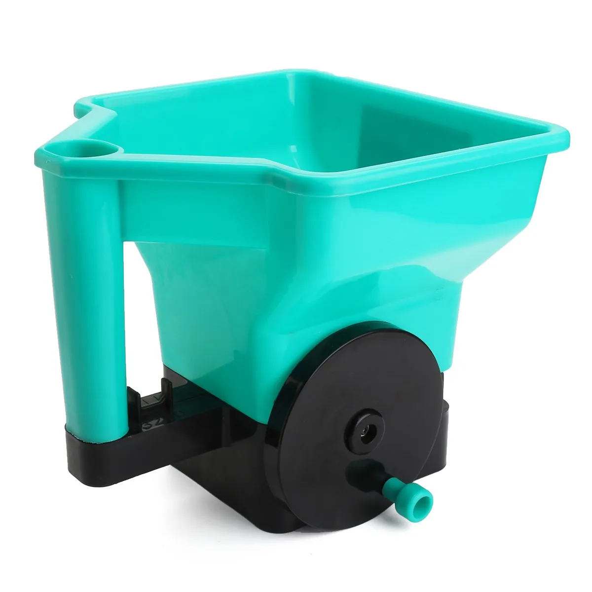 Image 3L Plastic Seed Sower Hand Held Seeder Fertilizer Spreader Lawn Dispenser Hopper Disseminator Planter Grass Feed Garden Tool