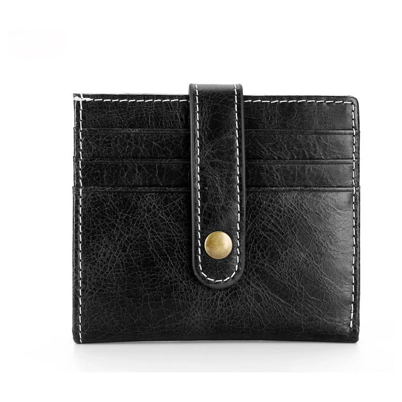 High Quality Genuine Leather Card Wallet Bi-fold Slim Wallet Purse Front Pocket Pouch Case New Short Business Card Holders
High Quality Genuine Leather Card Wallet Bi-fold Slim Wallet Purse Front Pocket Pouch Case New Short Business Card Holders